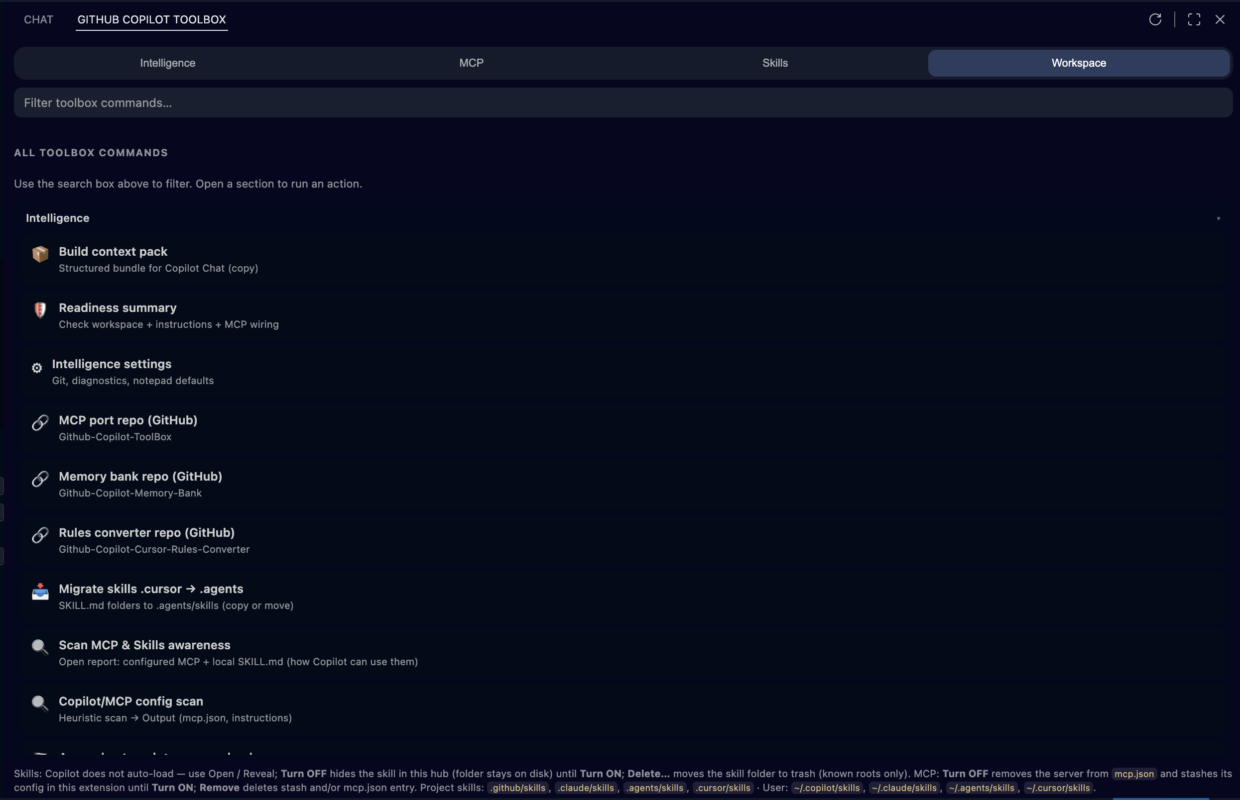 Context hygiene and quick actions. Click to view fullscreen.